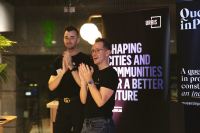 Images of the Coming Out Event at 1 Martin Place, Sydney CBD